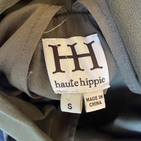 Haute Hippie Asymmetrical Studded Dress, size S - Picture 4 of 5